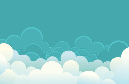 Clouds. Image for designのイラスト素材