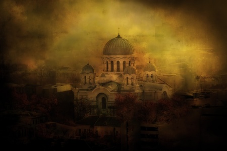 Old Cathedralの写真素材