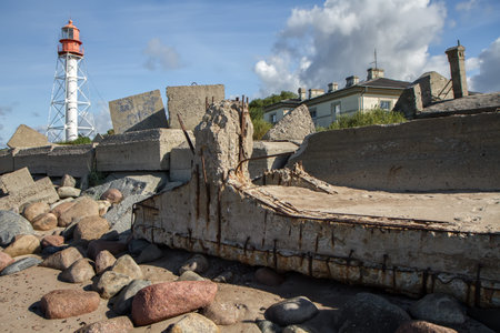 Large ingots leave the seaの写真素材