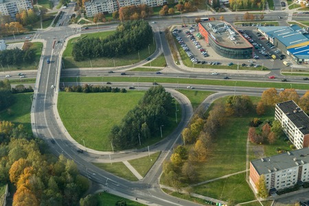 City Streets &#8203;&#8203;from Aboveの写真素材