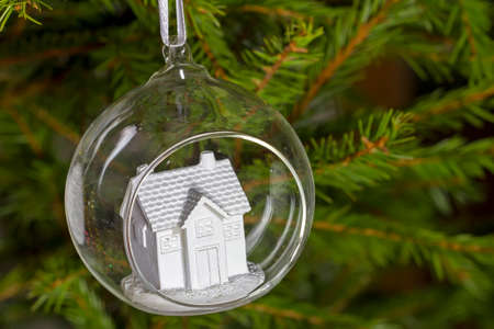 House in round toyの写真素材