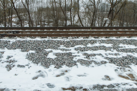 old railroadの写真素材