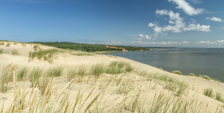 Desert near the resort's Nidaの写真素材