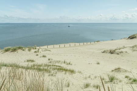 Desert near the seaの写真素材