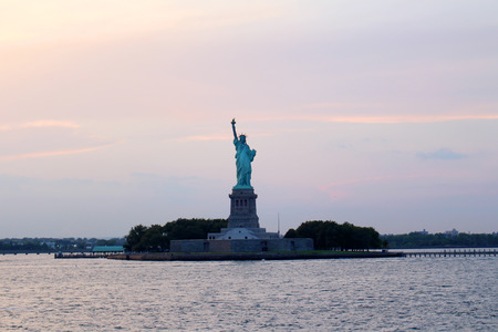 Statue of libery NYCの写真素材