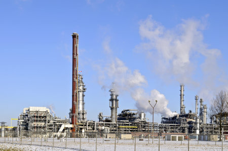 oil and chemical refinery