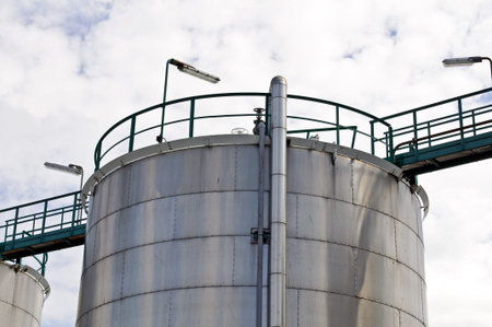 oil and chemical refinery