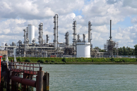oil and chemical refinery 