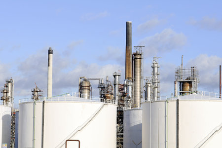oil and chemical refinery