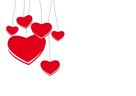 Valentine s Day Heartsのイラスト素材