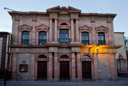 Angela Peralta theater in San Miguel de Allendeのeditorial素材