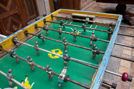 Little soccer tableの写真素材