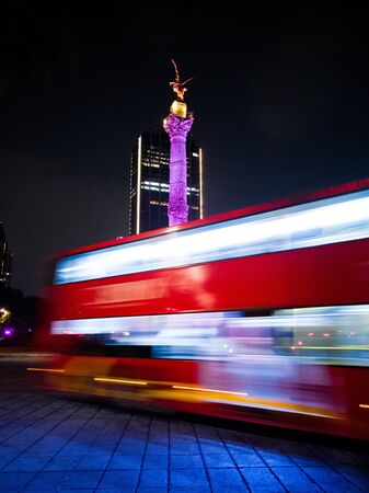 Angel of Independence, Mexico Cityの写真素材
