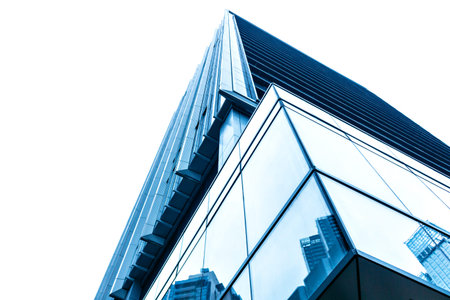 rhombus of Financial Street single building for urban commercial buildings