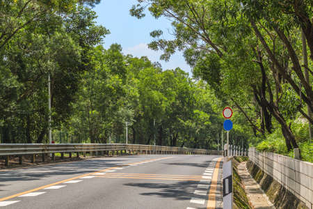 Asphalt roadの写真素材