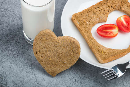 Nutritious breakfastの写真素材