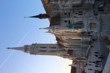 BUDAPEST, HUNGARY - January 23,2020: Matthias church in Budapest, Hungaryのeditorial素材