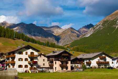 Alpine villageの写真素材