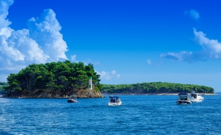 Croatia, Rab Islandのeditorial素材