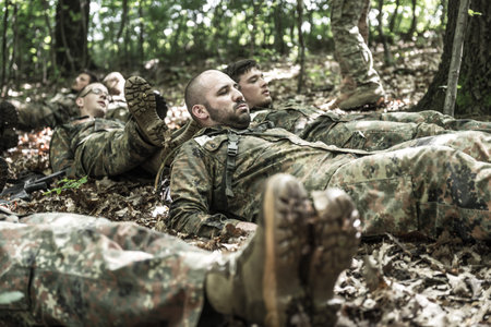 Hungary, Orfu - May 3-8: Elite Challenge is a program designed both for civilians and professionals who wish to try out what it feels like to get through Special Forces selection just like if you wanted to get into the ranks of the US Army special forces.のeditorial素材