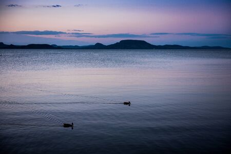 Balaton lake - Hungaryの写真素材