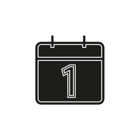 calendar day iconのイラスト素材