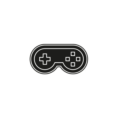 video game controller icon - joystick, game play icon. Flat pictogram - simple icon