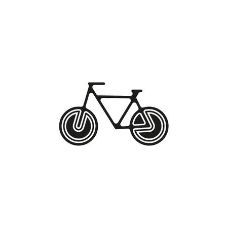Bicycle iconのイラスト素材