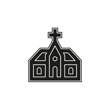 church building illustration.のイラスト素材