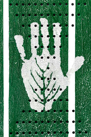 An ecological symbol to respect the environment.の写真素材