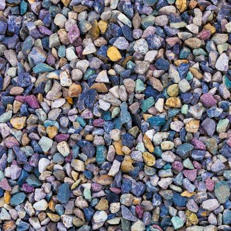 Colorful small stones for backgroundsの写真素材