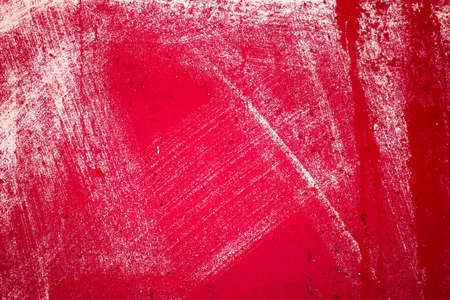 Red painted wall paper texture background. It can be used as a backdrop, grungy wallpaper, design t-shirts and more. Fully editable.の写真素材