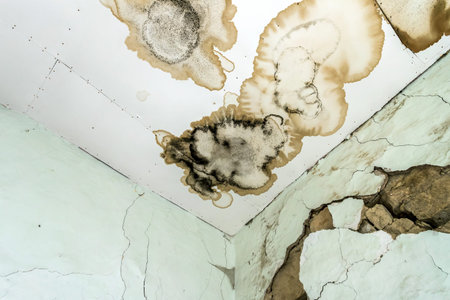 Mold fungus on ceiling and wall of room creating health problems for the home owners. Molds can...