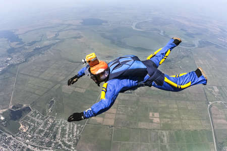 Skydiving photo.の写真素材