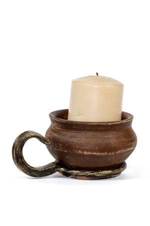 Ware from clay, pottery author.の写真素材