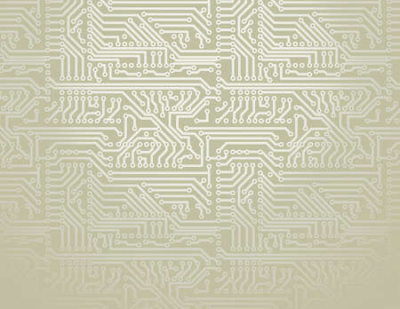 silver circuit board backgroundのイラスト素材