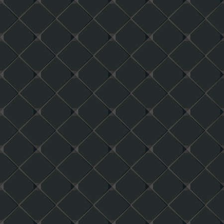 Vector abstract seamless black textureのイラスト素材