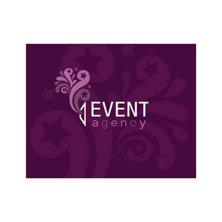 Vector event agency. Fireworks fly out of the shop window のイラスト素材