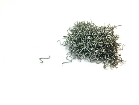 The staples are pulled out.の写真素材