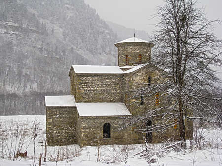 Winter in Russiaの写真素材