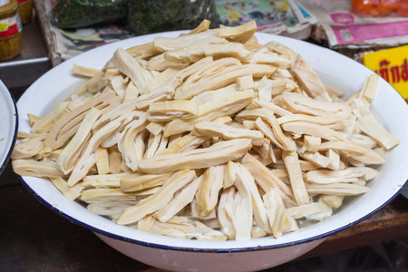 sliced Chinese bamboo shoots