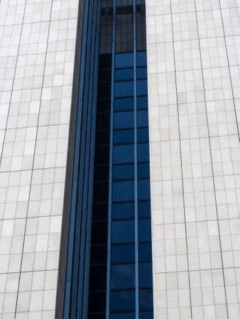 Office buildings in one of the most fascinating financial areas of Europeの写真素材