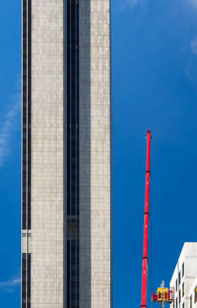 Office buildings in one of the most fascinating financial areas of Europeの写真素材