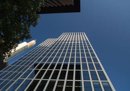 Office building in Frankfurt, Germanyの写真素材