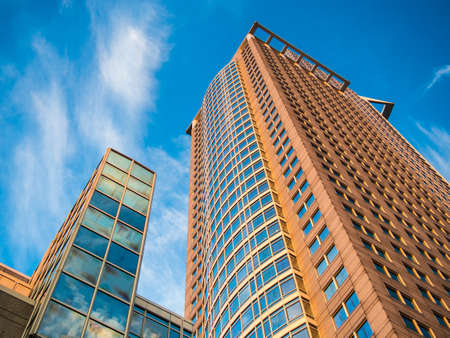 Office building in Frankfurt, Germanyの写真素材