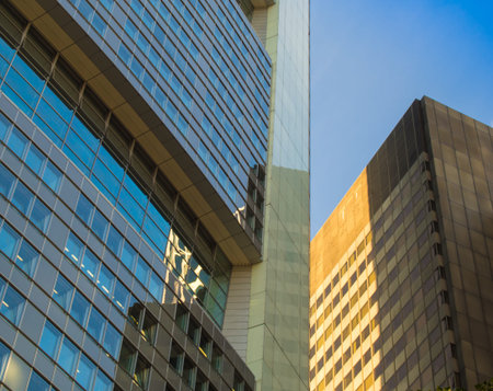 Skyscrapers in the financial district of Frankfurt, Germany
