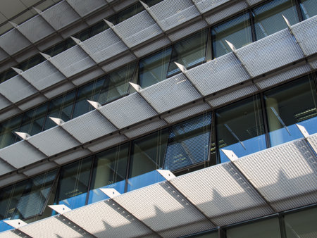 Architectural structures in Frankfurt, Germany
