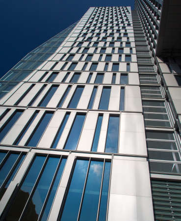 Dynamic architecture in the center of Frankfurt, Germanyのeditorial素材