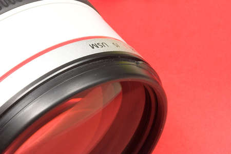 Camera lens close upの写真素材