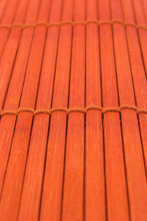 Orange backgrouns on wooden deckの写真素材